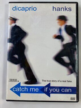 Catch Me If You Can 2002 DVD Widescreen Leonardo DiCaprio Tom Hanks Crime-Drama
